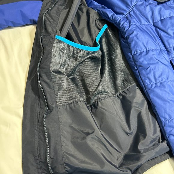 Men’s COLUMBIA Blue Interchange Jacket - Picture 7 of 16